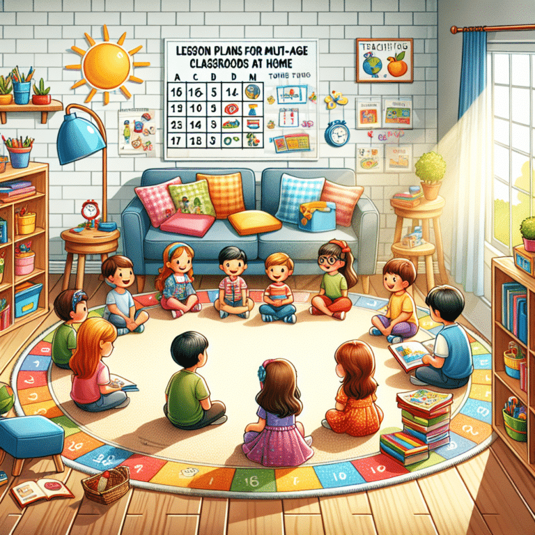 Lesson Plans for Multi-Age Classrooms at Home