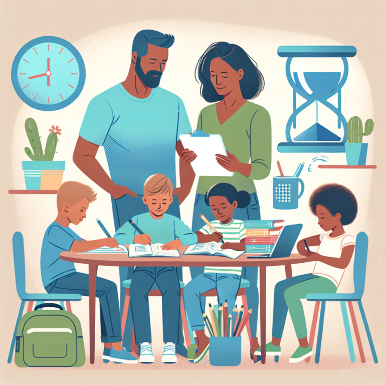 Time-Saving Homeschooling Techniques for Working Parents