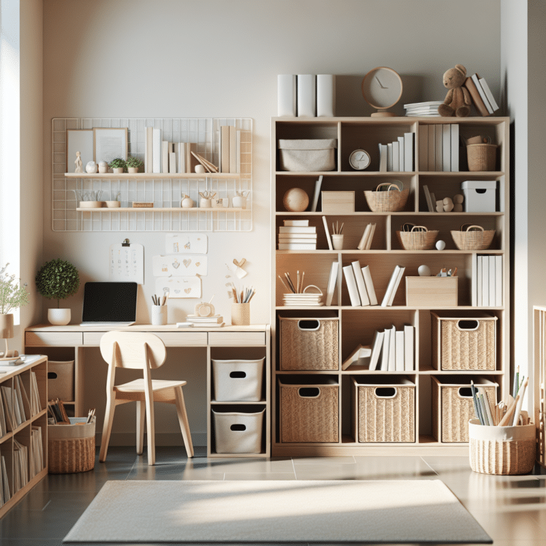 Minimalist Storage Ideas for Homeschool
