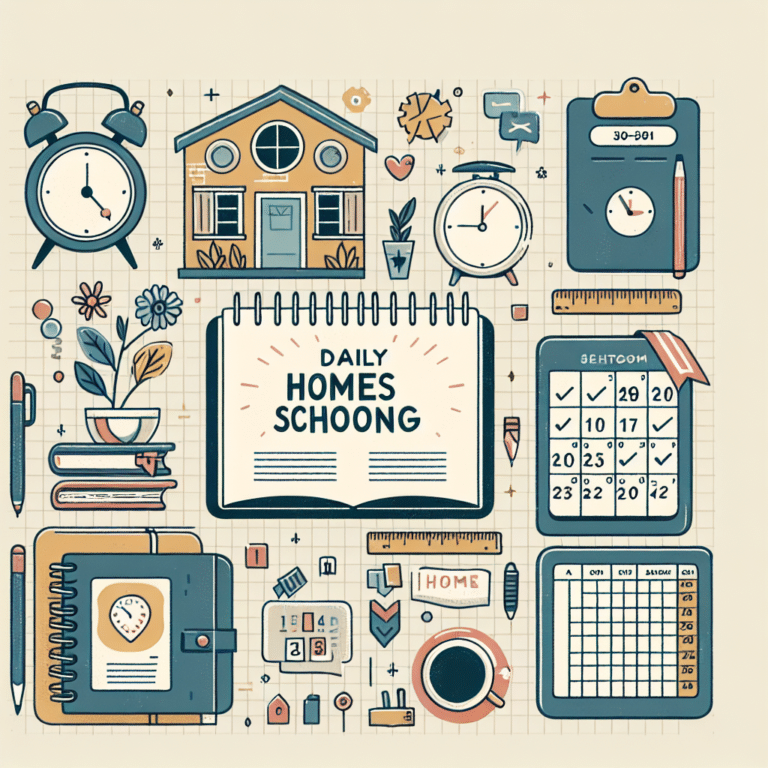 Simple Daily Plans for Homeschooling