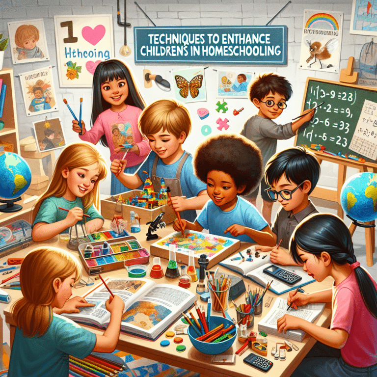 Techniques to Enhance Children's Motivation in Homeschooling